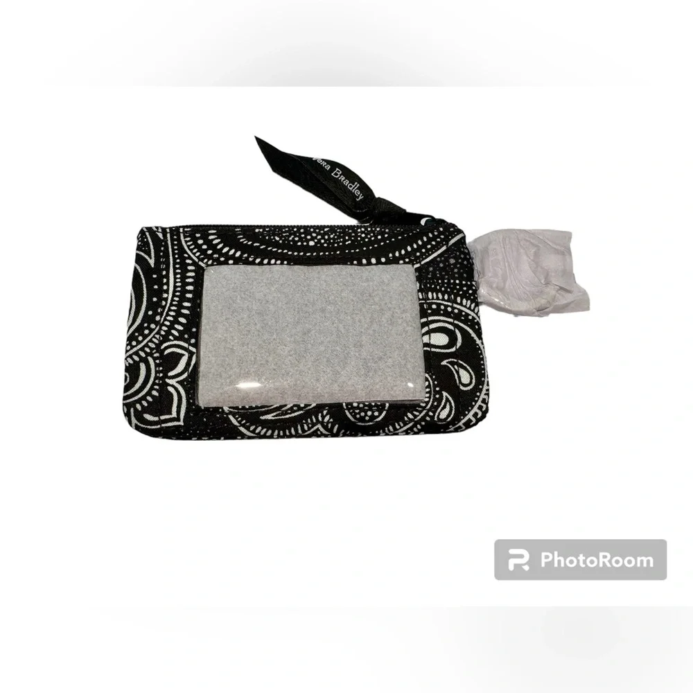 Vera Bradley Zip ID Case in Stellar Paisley - Picture 2 of 4